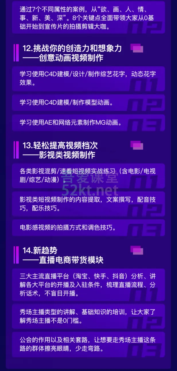 大鹏教育短视频商业实战超值综合课(6in1)价值7900元（完结） 培训&middot;提升 第8张