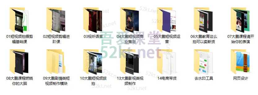 大鹏教育短视频商业实战超值综合课(6in1)价值7900元（完结） 培训&middot;提升 第3张
