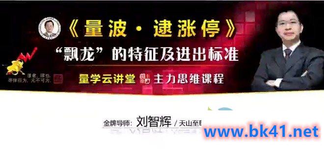 量学云讲堂刘智辉《量学识庄·伏击涨停》第39期 量波段位课6段-不可思议资源网