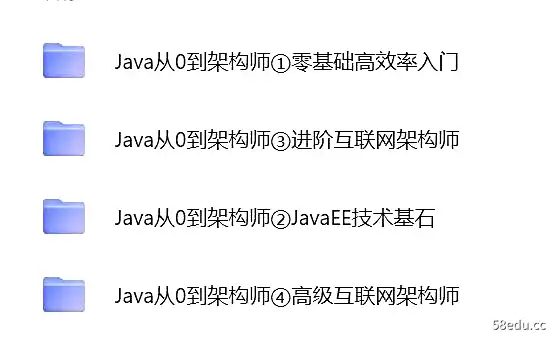 图片[2]-Java从0到架构师①②③④合辑-不可思议资源网