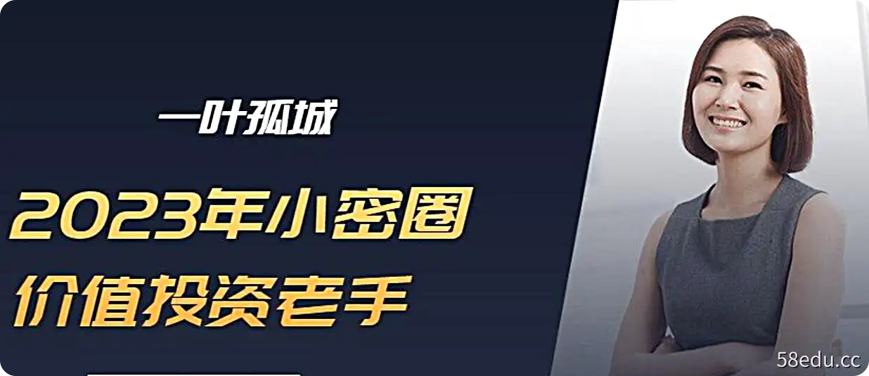 【一叶孤城】2023年小密圈–价值投资老手（持续更新）-不可思议资源网