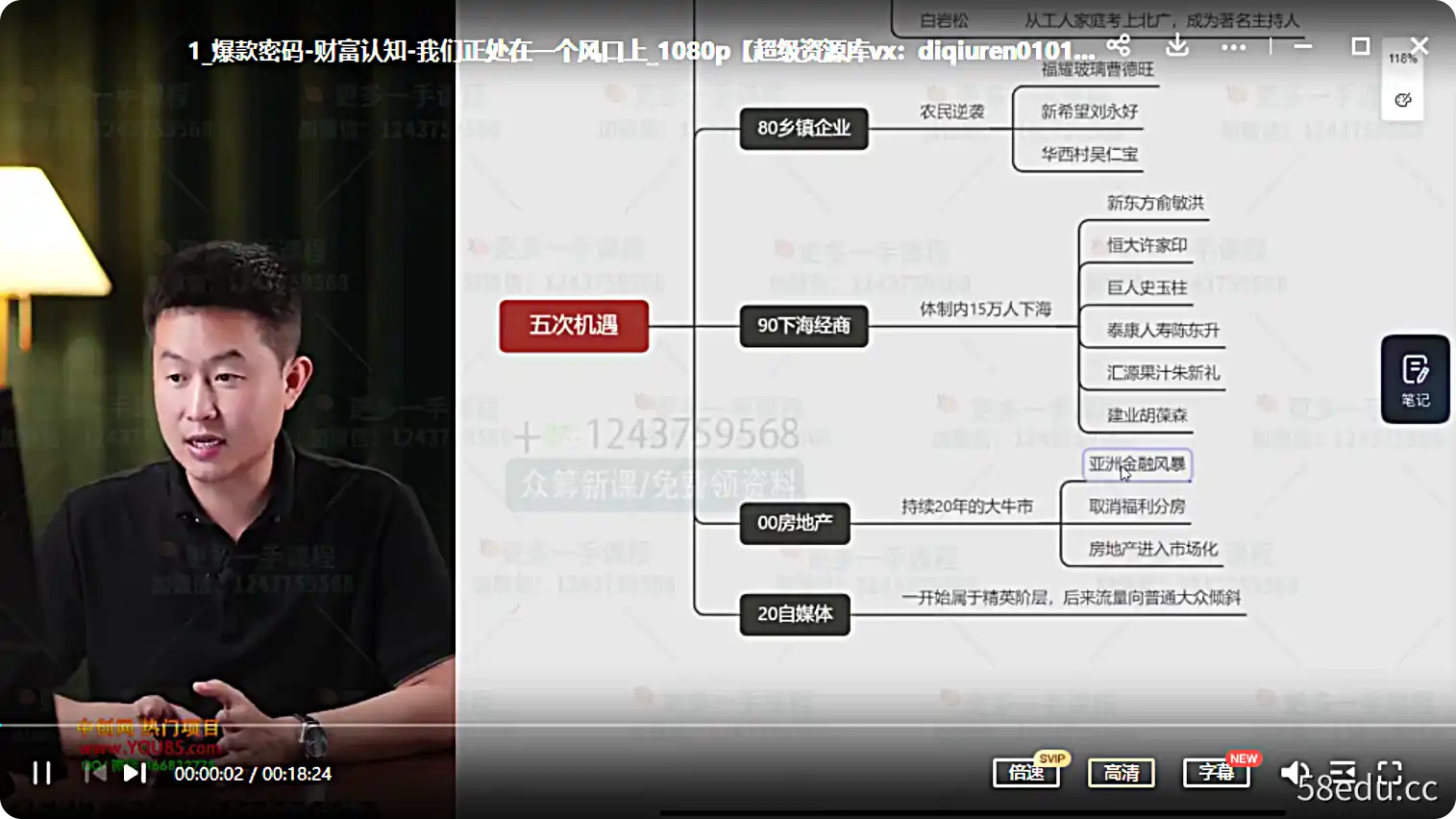 让普通人自带流量的逆袭课-不可思议资源网