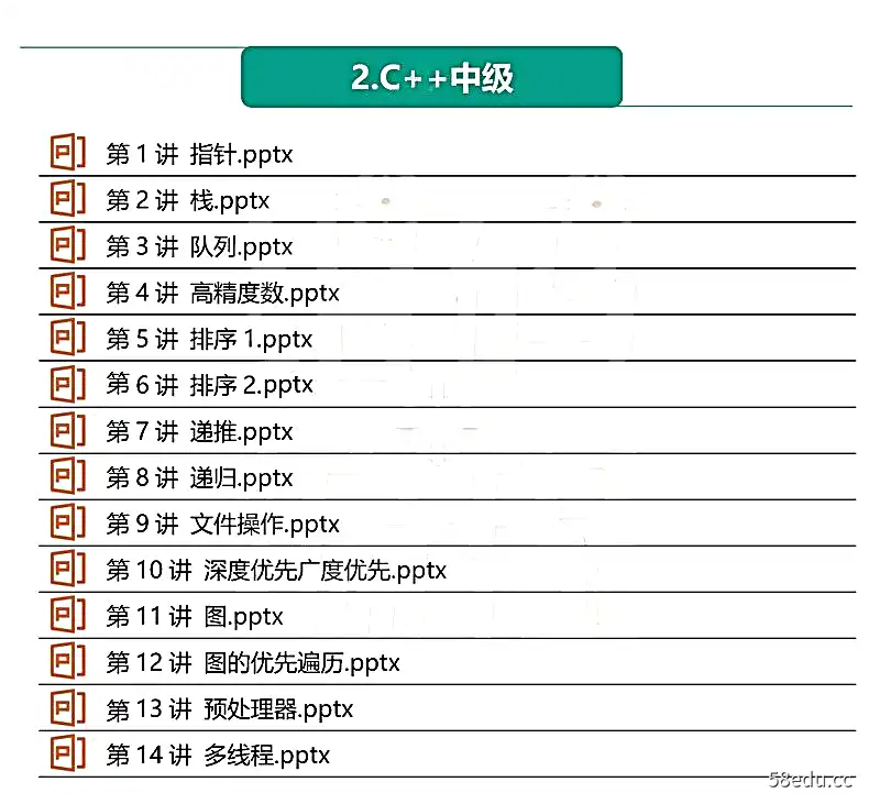 图片[9]-2021 C++青少年编程 NOIP奥赛从入门到精通|百度云网盘-不可思议资源网