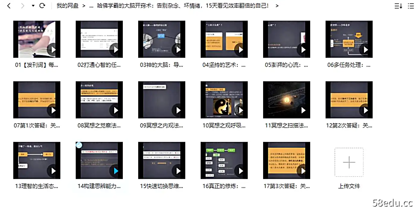 最新哈佛学霸的大脑开窍术 提高孩子学习认识|百度云网盘-不可思议资源网