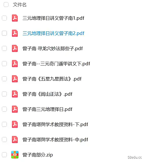 图片[2]-曾子南《五星九星葬法》等PDF-不可思议资源网