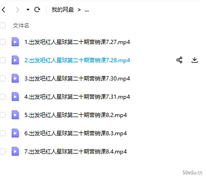 图片[2]-红人星球薛辉出发吧第二十期《7天线上营销系统课》百度网盘下载-不可思议资源网