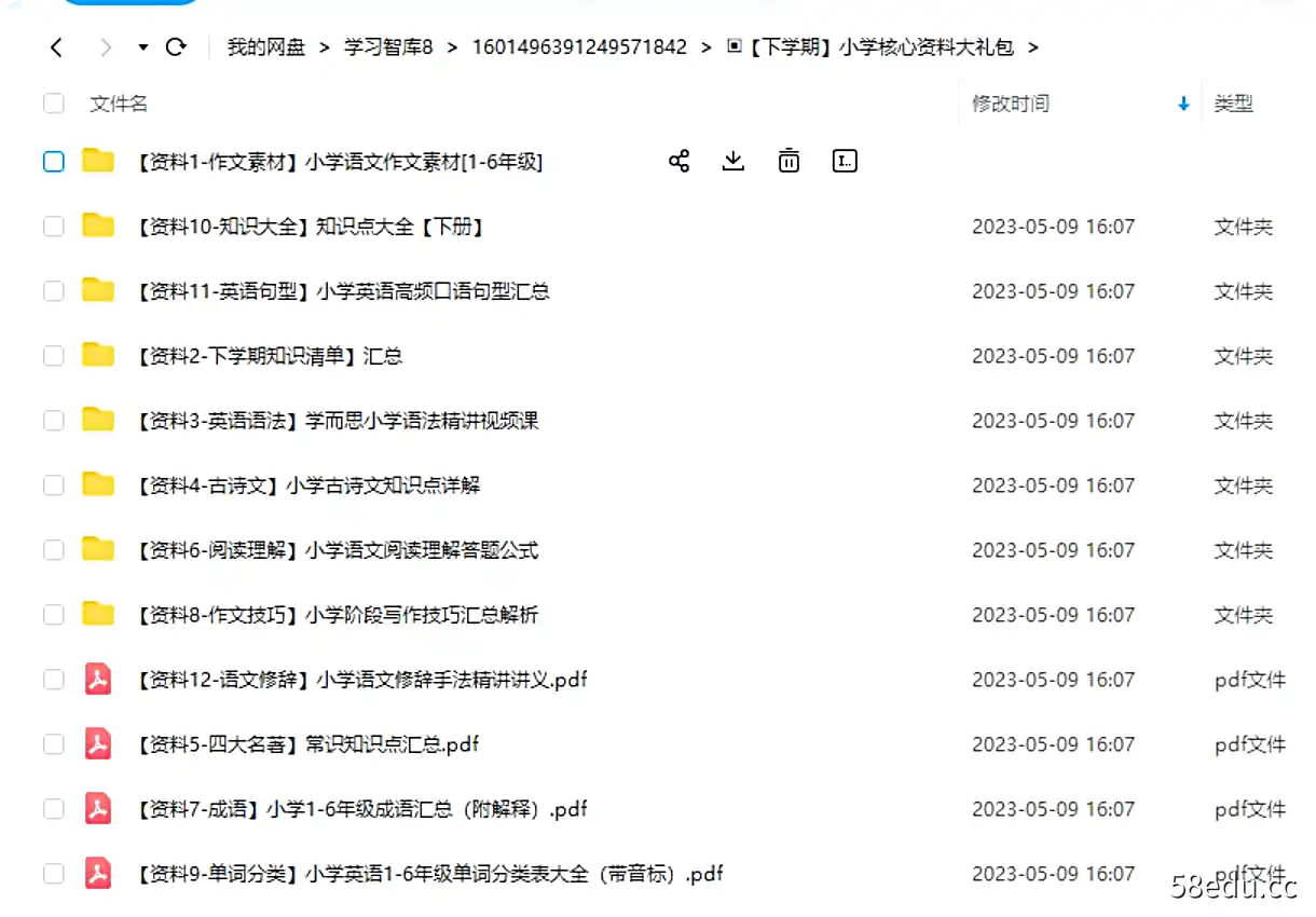 学而思小学核心资料大礼包|百度云网盘-不可思议资源网