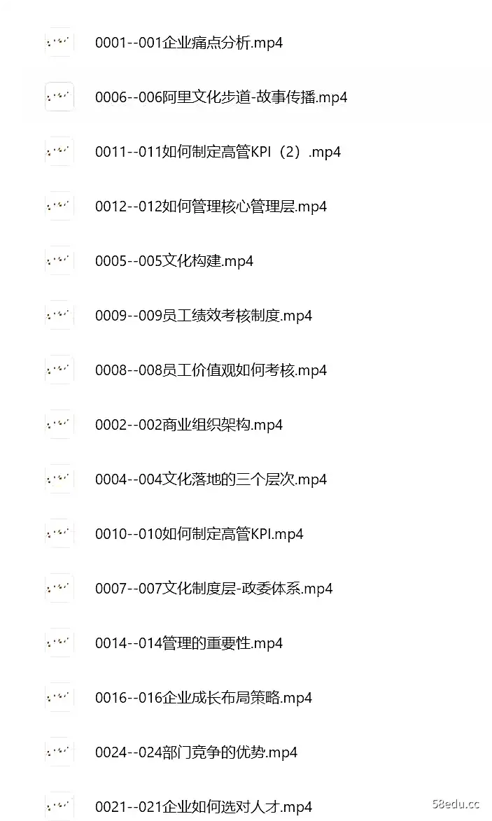 许林芳《企业高效组织管理系统》2021年新课-不可思议资源网