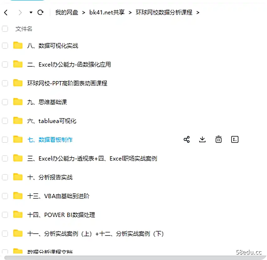 图片[2]-环球网校 数据分析 excell 原价2500-不可思议资源网