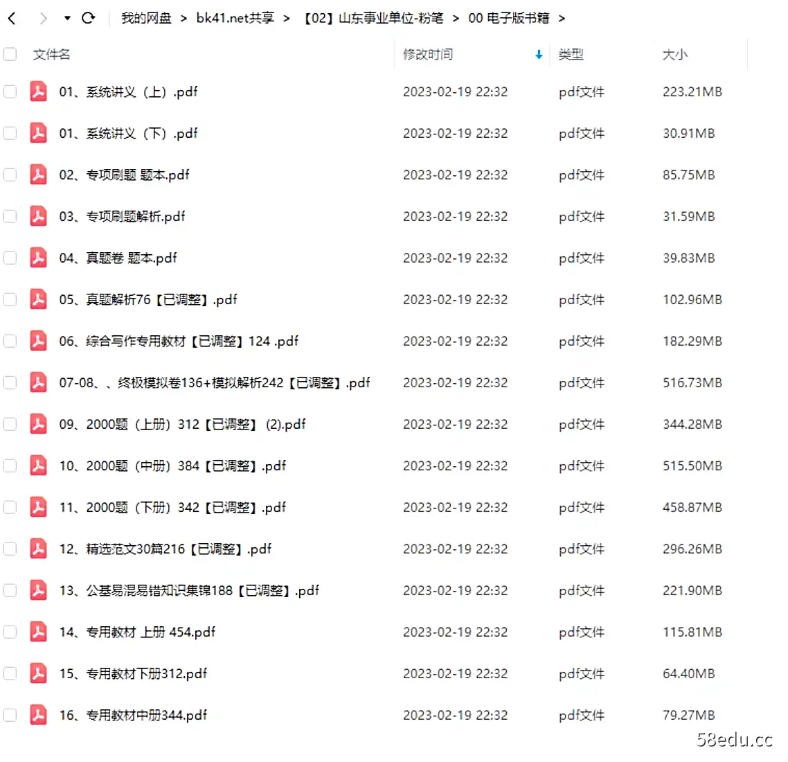 2021粉笔山东事业编制单位考试综合类应用题库模拟考试卷|百度云网盘-不可思议资源网