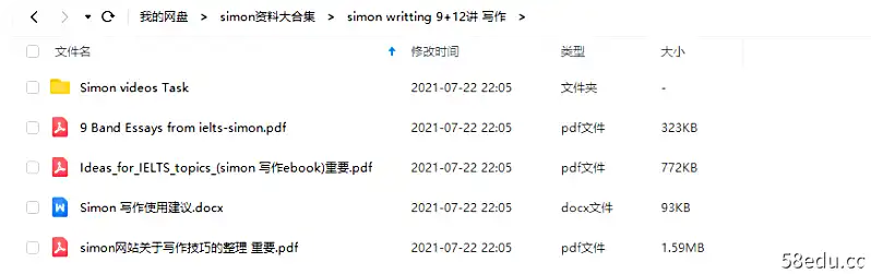 图片[8]-simon雅思学习资料大集合|百度云网盘-不可思议资源网