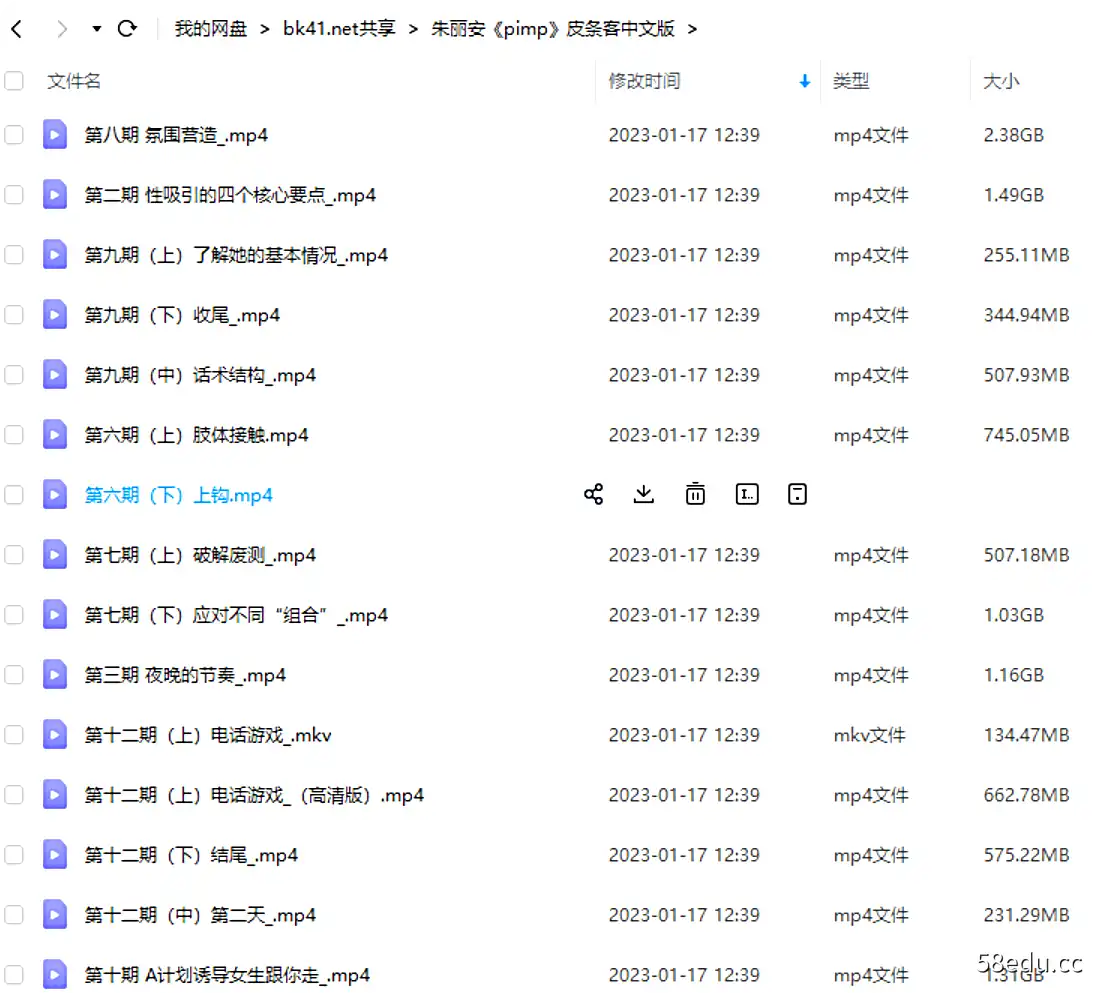图片[2]-朱丽安《pimp》皮条客人工翻译课（国外恋爱课程）百度网盘下载-不可思议资源网