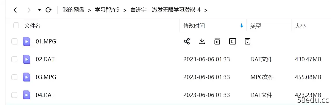 董进宇—激发无限学习潜能（视频4集）-不可思议资源网