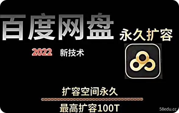 最新百度网盘无限扩容技术（升级版），外面卖399的，自用或出售都可以-不可思议资源网