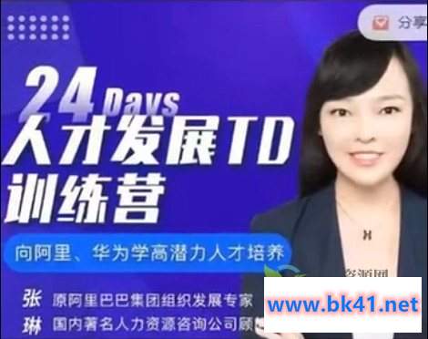 张琳-24天人才发展TD训练营第6期-不可思议资源网