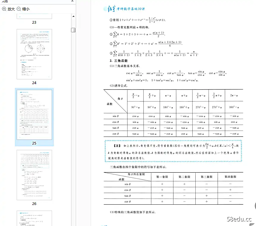 图片[4]-2023 张宇考研数学基础30讲pdf电子免费版高清无水印版|百度网盘下载-不可思议资源网