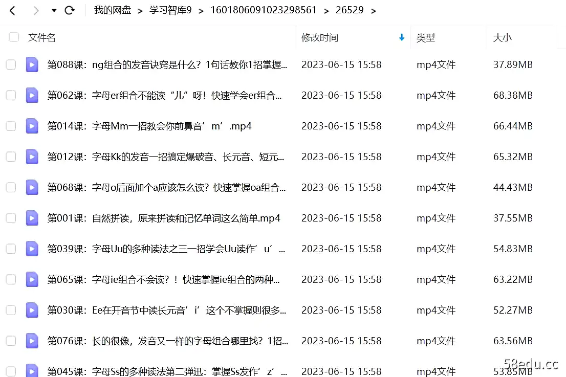 孙志立简明英语音标50讲视频课程|百度云网盘-不可思议资源网