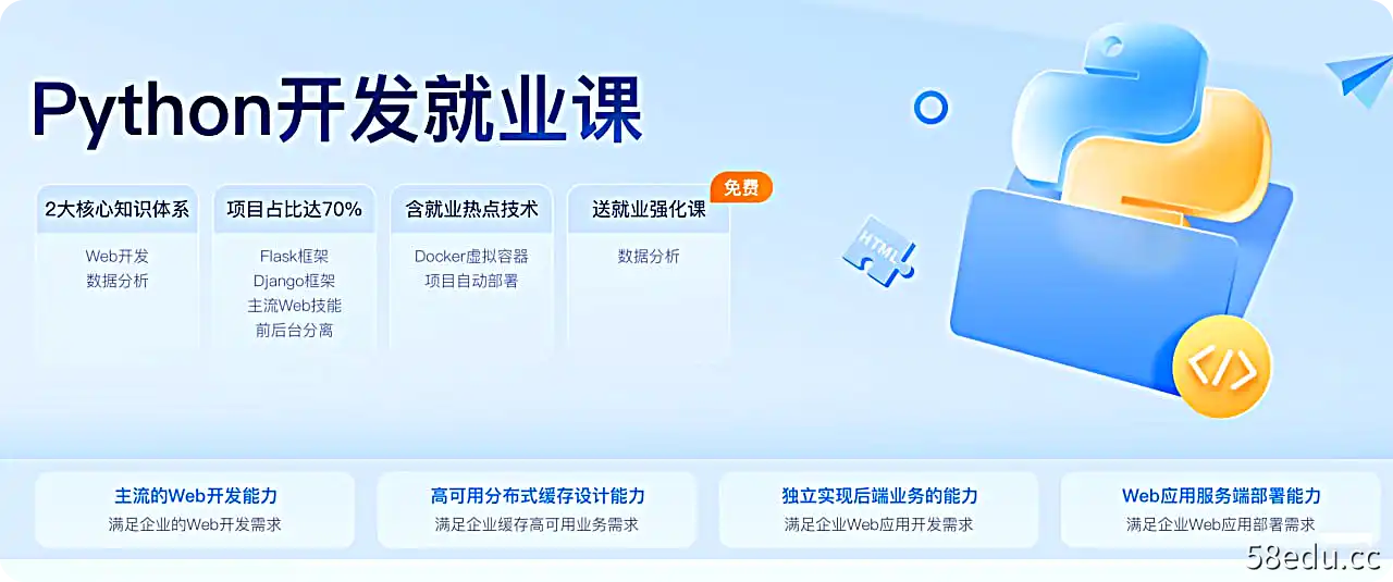 【黑马程序员】Python开发就业课 - 2022 - 带源码课件-不可思议资源网