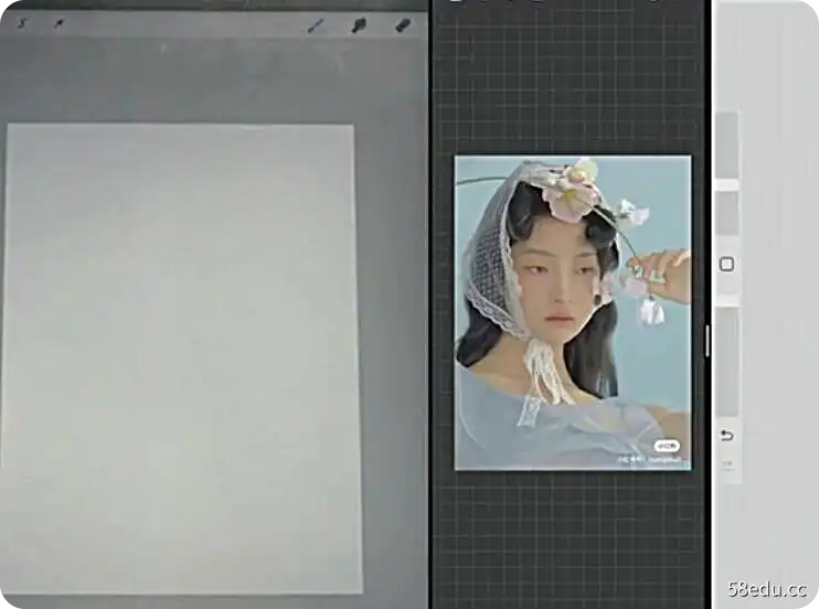 狄大萌2022人像上色ipad插画课第八期(视频+素材+笔刷)-不可思议资源网