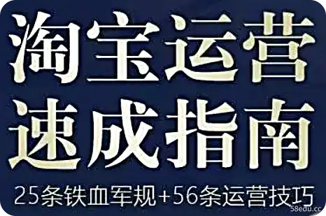 淘宝运营速成指南·81条军规-不可思议资源网