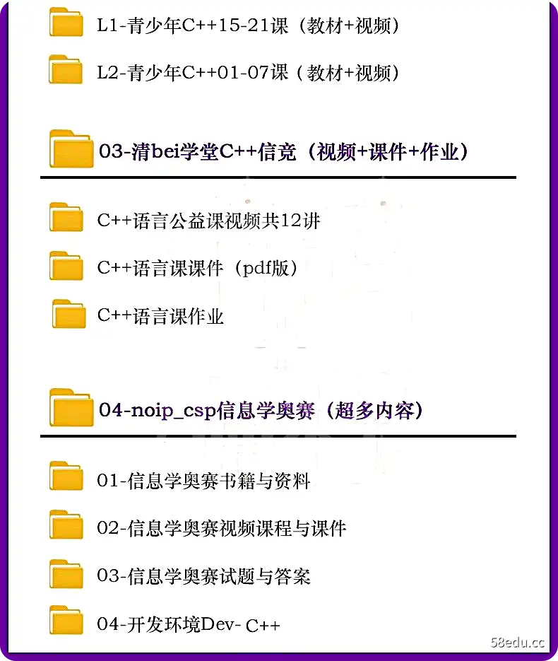 图片[5]-2021 C++青少年编程 NOIP奥赛从入门到精通|百度云网盘-不可思议资源网
