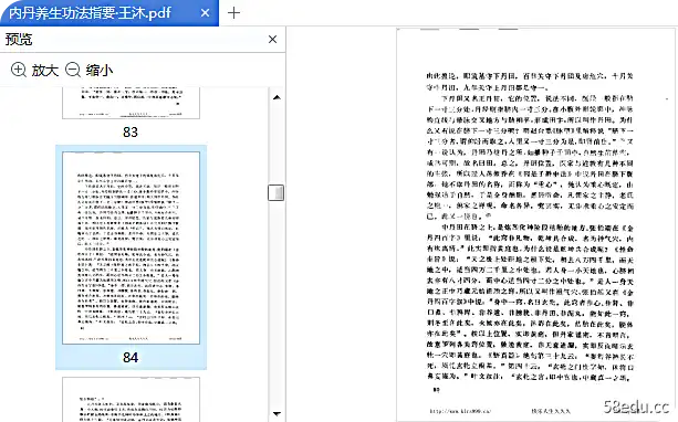 内丹养生功法参考王木pdf