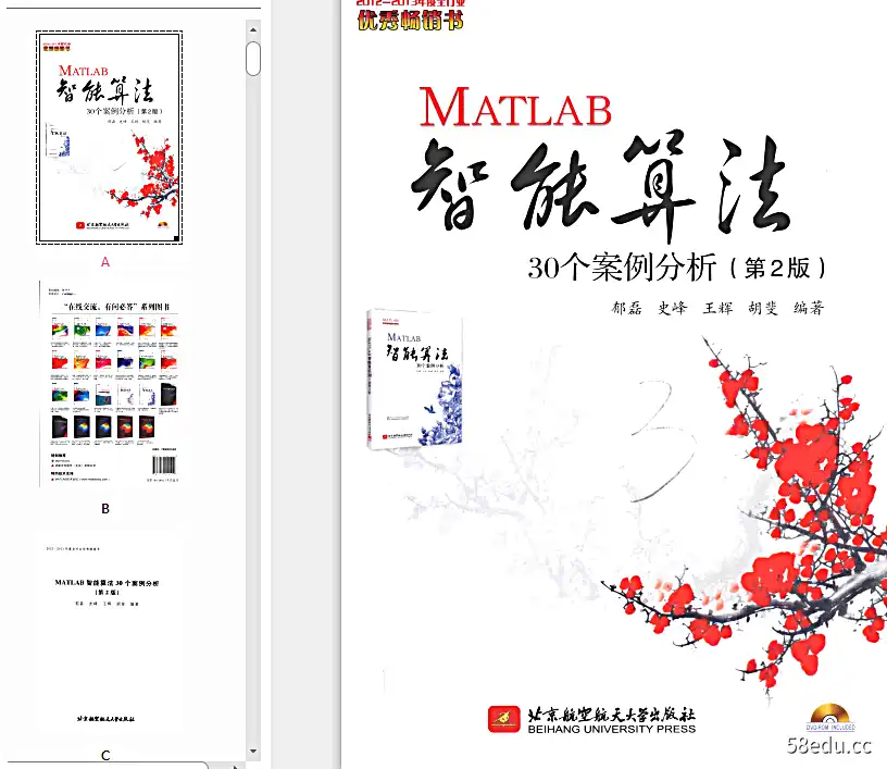 Image [2]-matlab智能算法30个案例分析第二版pdf免费完整版|百度网盘下载-不可思议资源网