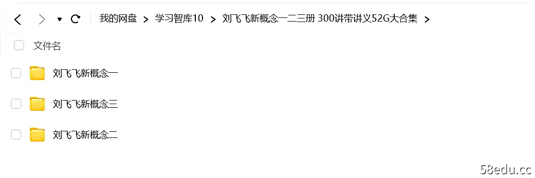 刘飞飞新概念一二三册 300讲带讲义52G大合集|百度云网盘-不可思议资源网