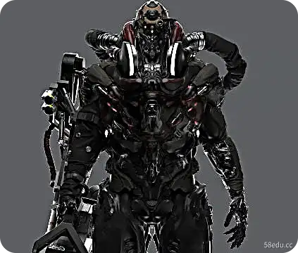 【深红G】3D角色设计概念 - 05期 - 带源码课件-不可思议资源网