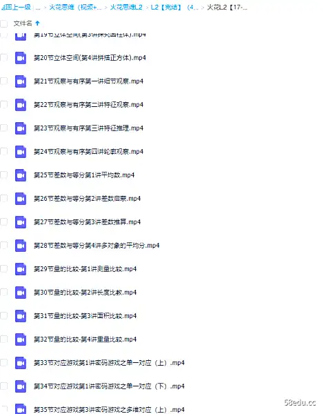 图片[2]-火花思维L2(4-5岁)儿童数理思维课程(36G高清视频完结)|百度云网盘-不可思议资源网