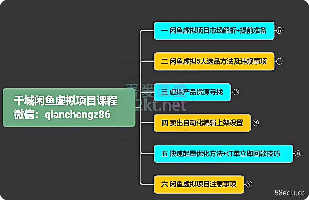 2022千城闲鱼 干城闲鱼虚拟项目VIP课程