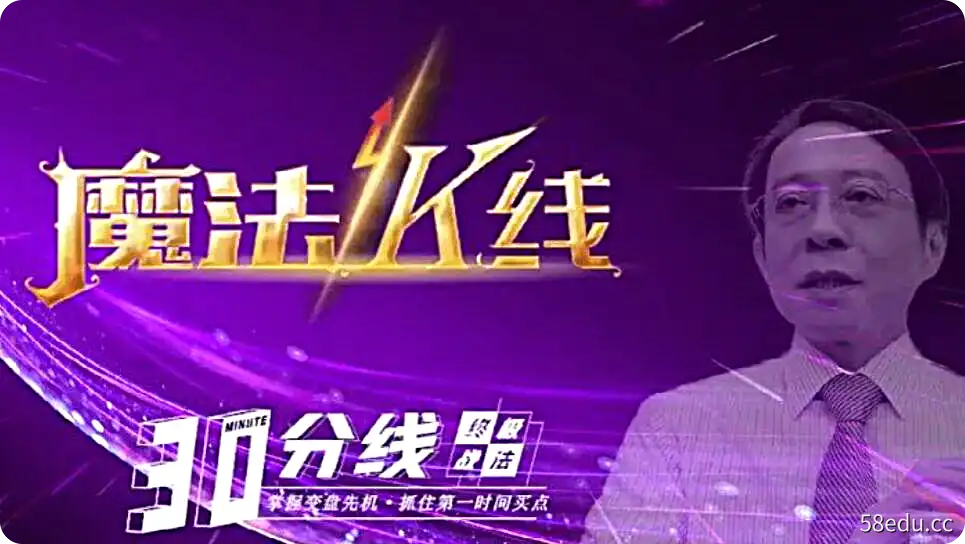 2022年王焕昌《魔法K线-30分线终极战法》掌握变盘先机·抓住第一时间买点（附指标）-不可思议资源网