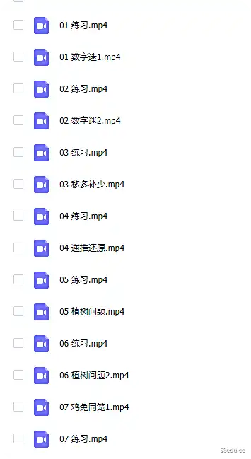 小学数学进阶练习知识点归纳必备公式梳理重点leve3|百度云网盘-不可思议资源网