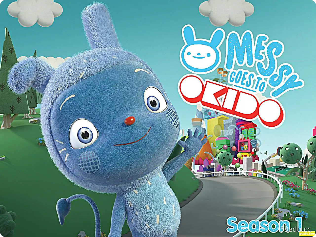梅西去乐趣岛 Messy Goes to OKIDO（BBC系列）-不可思议资源网