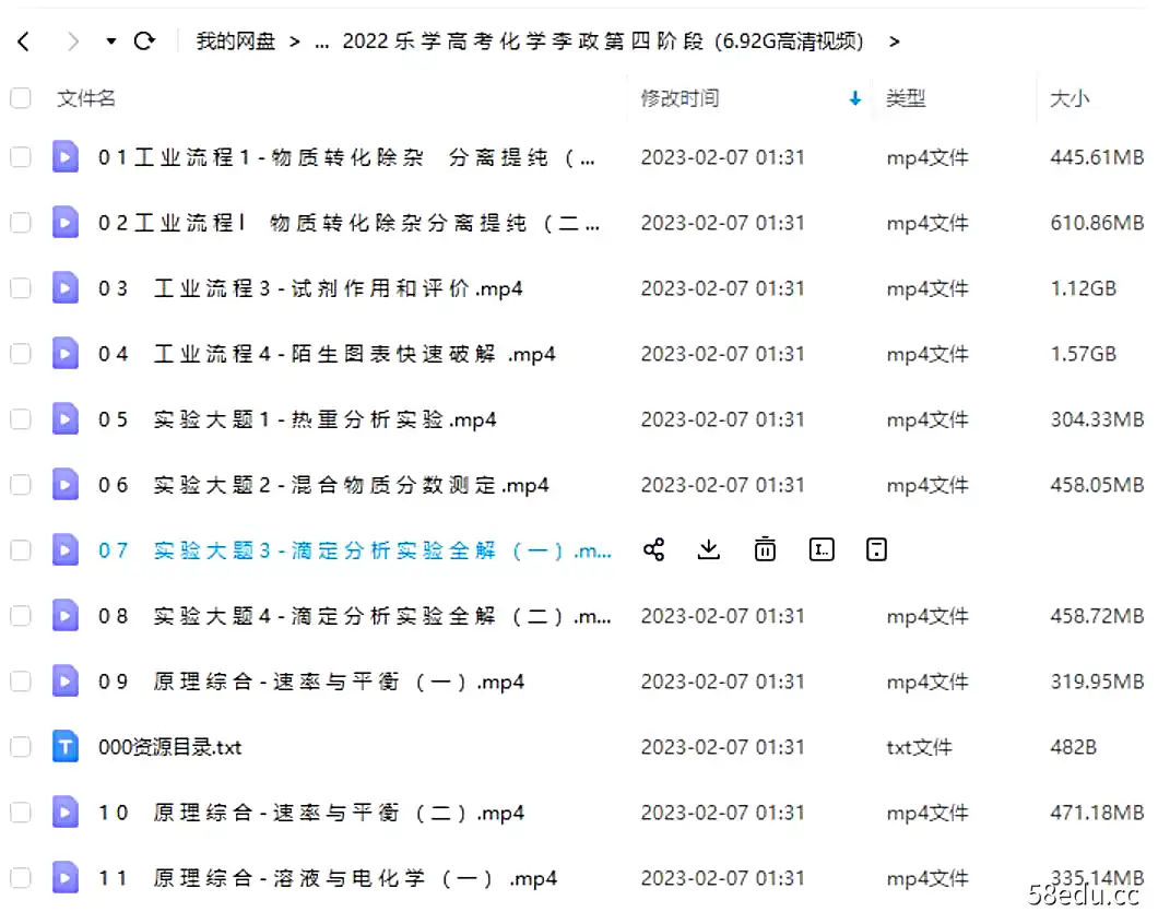 2022乐学高考化学李政第四阶段|百度云网盘-不可思议资源网