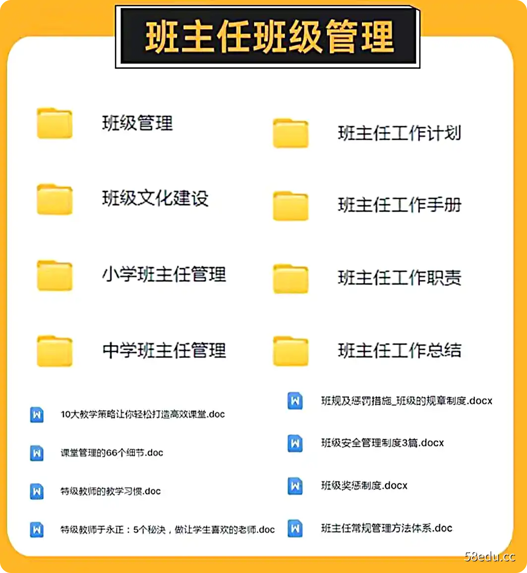 图片[9]-班主任工作资料包小学初中班级管理主题班会课教案家长会PPT课件-不可思议资源网